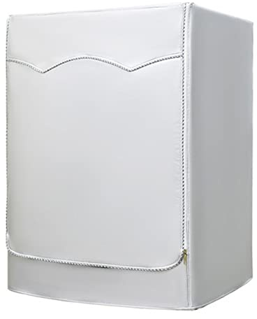 Agatige Washer and Dryer Covers, Top Load Washing Machine Cover, Water Proof Sunscreen Washing Appliance Protector with Piping Zipper Suitable for Most Washers, Dryers