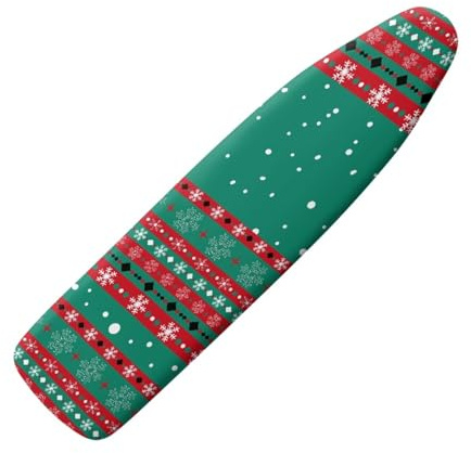 Copri Asse Da Stiro 110X33 Linee Rosse Copriasse Da Stiro Elastico,Copertura Asse,Tessuto Fibra Di Poliestere