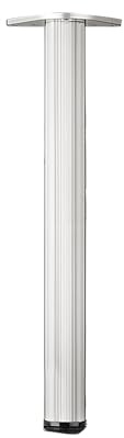 Pieds de table réglables en alliage d'aluminium | Colonnes de soutien pour meubles de bar et de salle à manger | 10 à 120 cm pour la maison et le bureau | Pieds solides pour table d'ordinateur