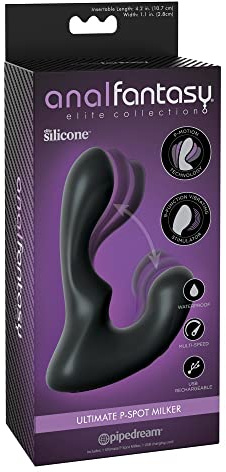 Pipedream Anal Fantasy Elite Ultimate P-Spot Milker Black 16 cm