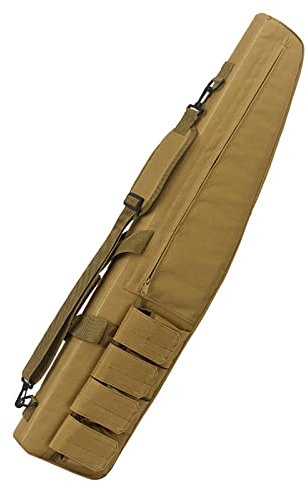 DFANCE Gewehrtasche Gewehrfutteral Wasserdicht Langwaffentasche/Futteral,Taktische Waffentasche,Multifunktionale Gewehrkoffer,for Magazine Storage and Other Tools,Schwarz
