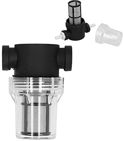 Inline Filter Bier, Inline Bierfilter aus Kunststoff, Bier-Inline-Filtersieb für Hausbrauen, 150 µm/80 mesh, Bis zu 150 psi, Inlinesiebs Wasserrohr -Bewässerungsfilter, Zum Wasser Und Bierfilterung