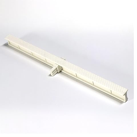 XPLKQXE Grille Vidange Plastique Résistant UV, Couverture Grille Drainage Route, Caillebotis Grille Débordement Gouttière, Grille Capuchons Vidange Douche (Couleur : White-7.9in, Taille : 1pcs)
