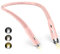 Diboniur Lampe de Lecture de Cou, Lampe lecture Rechargeable au lit, 3 Couleurs et 3 Niveaux de Luminosité Réglables, Pliable à 360°, Liseuse LED USB pour Voyager, Tricoter, Camping (Rose)