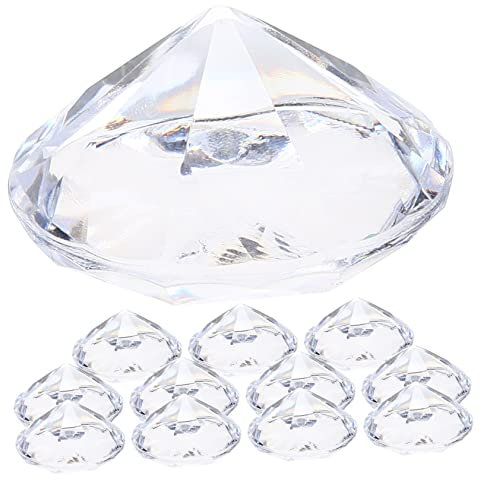 MAGICLULU 12stücke Diamant Tischkartenhalter Für Hochzeiten Elegante Platzkartenhalter Und Memo-ständer Für Tischdekoration Transparent Für Feierlichkeiten Und Besondere Anlässe