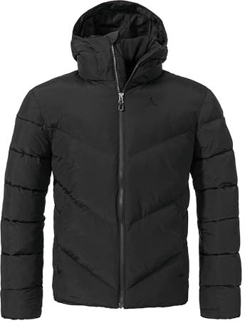 Schöffel Herren Ins Jacket Style Lodos MNS, leichte Steppjacke mit hoher Wärmeleistung, bequeme, warme Winterjacke mit Kapuze und hochschließendem Kragen