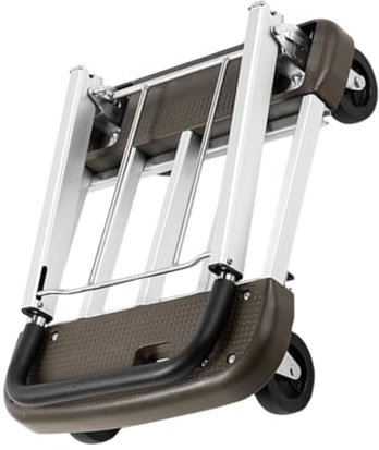 Healeved 1pièce Chariot à Main Multifonctionnel Chariot De Transport Portable pour Courses Et Déménagements pour Escaliers Et Terrains Divers