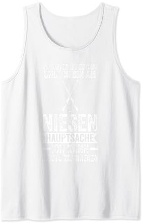 Herren Ich kann Eisstockschießen Stockschießen Eisstock Tank Top