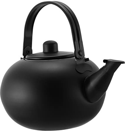Pot Épaissir Bouilloire à eau Bouilloire à thé sifflante Bouilloire sûre Chauffe-gaz en fonte Bouilloire à thé avec poignée Tasse à café chauffante Machine à thé avec infuseur Cuisinière à gaz boui