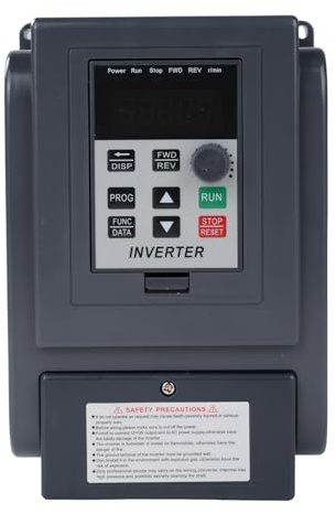 DewinLVD Azionamento a Frequenza Variabile 1,5kW 220V, Ingresso Monofase 220V Uscita Trifase 380V Inverter VFD Convertitore Di Velocità Del Motore