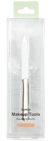 Lime à ongles en acier inoxydable, lime à ongles en métal pour manucure et pédicure, polie des deux côtés et réutilisable, idéale pour les ongles lisses et soignés