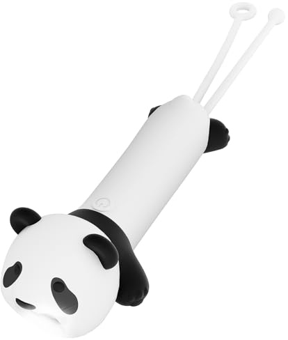 ZKLiLi Kids wiederaufladbare LED Panda Taschenlampe, LED Kid Taschenlampe für Jungen und Mädchen, Spaß Taschenlampe geeignet für Camping und Outdoor-Erkundung, Geburtstagsgeschenk