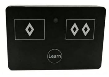 TAIZhiChen Trasmettitore a 3 Tasti Autoapprendimento Radiocomando con Clip Identificativo Fisso Telecomando Universale per Cancello Automatico