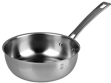 Sitram Hotel, Ristorante, Catering, Rivettato (HORECA R) Padella Sauté in Acciaio Inox, 8 Conico Sautuese