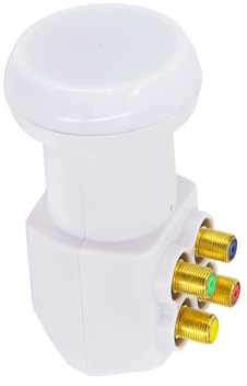 Premium X Quad LNB PXV-QS Satelliten Empfangskopf SAT 0,1dB für 4 Teilnehmer HDTV FullHD 4K