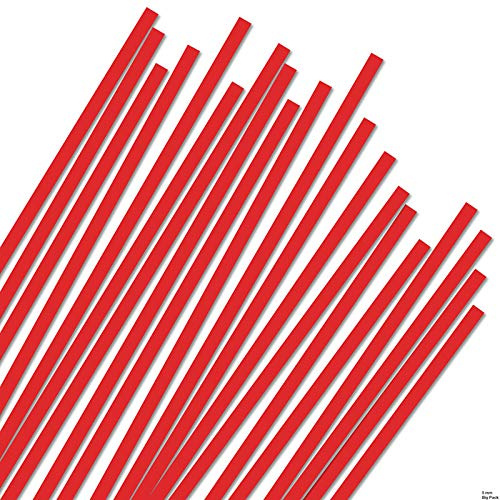 Karen Marie Klip: Quilling Papierstreifen Vermilion/Rot, 5x450mm, 120 g/m2, 300 Streifen Big Pack