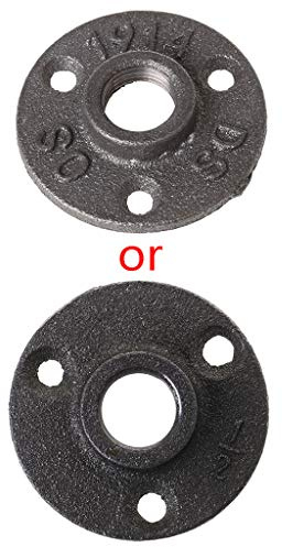 Buwei 1/2Rosca maleable Brida de Piso Accesorios de tubería de Hierro Montaje en Pared Industrial