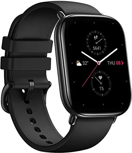 Amazfit Zepp E Smartwatch AMOLED 3D-Glas Display Fitness Uhr 5 ATM wasserdicht Sportuhr mit SpO2- und Herzfrequenzmessung