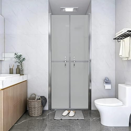 CIADAZ Porte de douche ESG dépoli 96x190 cm,Vitre Baignoire Salle De Bain,Pare-Baignoire