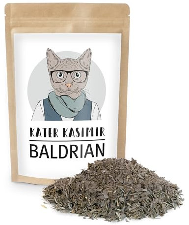 Loser Baldrian für Katzen (getrocknet) | Für Katzenspielzeug (Katzen Kissen, Katzen Spielball etc.) oder zur Selbstbeschäftigung