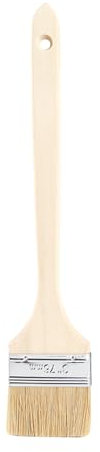 Paint Brushes for Walls, 3-inch Stain Brushes for Wood and Fence Staining, Paint Brush with Long Handle Extender