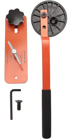 Outil de redressement de terrasse réglable en acier robuste, outil de terrasse pour redresser et plier les planches, redresseur en acier pour resserrer les espaces, ajustement