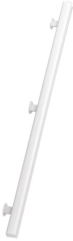 Gaommini Corrimano per Scale in Legno, Ringhiera per Scale Interne da 30 cm a 450 cm, corrimano per Scale a Parete per corridoio di casa, corrimano per Patio, Barra di Sostegno(450cm)