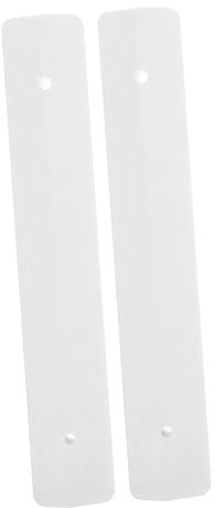 Ciieeo 2 Stück Verbindungsstück Aus Lochblech Bretthaken Für Garage Hochleistungs -peg -board -haken Stilvolle Peg -board -haken Organizer Hanging Tools Garagenzubehör Weiß Plastik