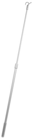 FUNOMOCYA Gardinenstange Lang Mit Haken Gardinenstange Für Vorhänge Gardinenstab Mit Einstellbar Gardinenstangen Für Einfache Montage Moderne Stange Für Vorhang
