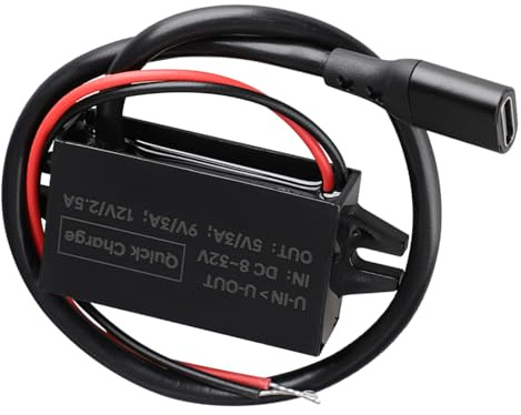 8V-32V To 5V/9V/12V 30W Power Supply Power Module USB C Output Adapter Converter For Car Automobiles Charging Adapter Car Motorcycle