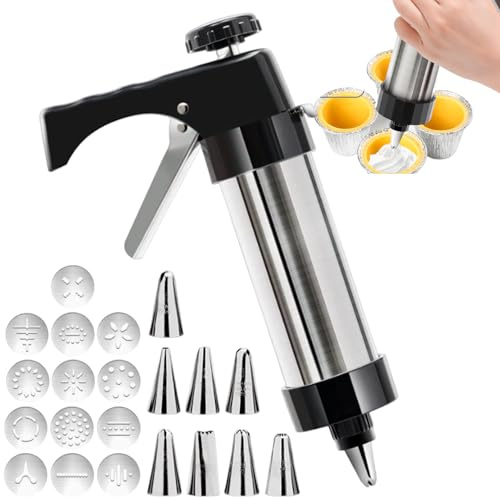 Kit Piping Per Torte Dispenser Per Glassa In Acciaio Inossidabile