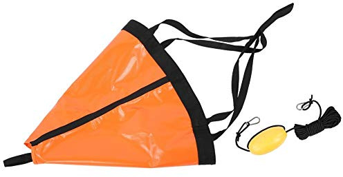 MAGT Drift Sock Sea Anchor, Ancla de Deriva de 32 Pulgadas Ancla de Pesca Accesorio Boya Bola Flotador Leash Sistema de Freno de mar para Barcos de Motor Veleros Kayaks(Anchor Float Set)