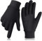 HASAGEI Touchscreen Handschuhe Laufhandschuhe Fleece Sport Handschuhe Warme Winddichte Winterhandschuhe Handschuhfutter für Herren und Damen Outdoor