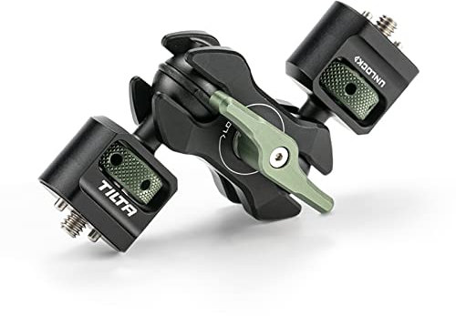 TILTA Magic Arm with 1/4-20 Mounting Points, Universal Magic Articulating Arm for Monitor Electronic Viewfinder Camera Light Microphones TA-MAA