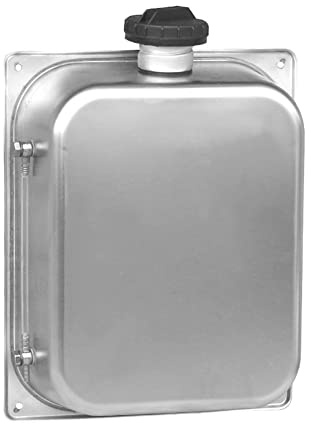 Benzintank Edelstahl, 7L Benzinkanister Benzintank Motorrad Benzintank Tank Kraftstofftank Kompatibel mit Autoheizung Kraftstofftank für Traktor LKW Auto Standheizung Benzinkanister Dieseltank