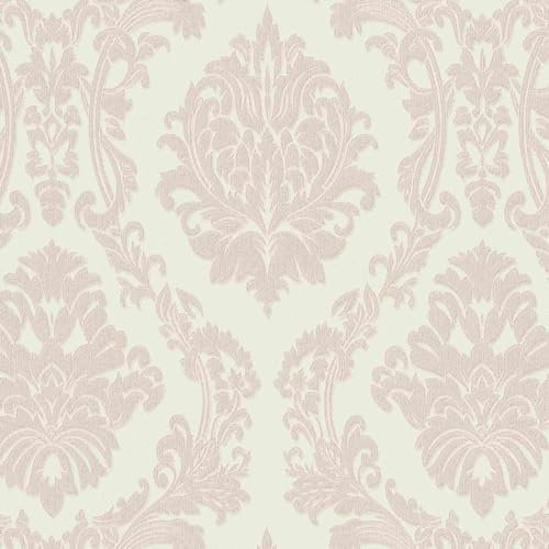 Erismann Papier peint | Collection Versailles | 10288-02 | Papier peint non tissé | Motifs/Dessins | 0,53 x 10,05 m | Crème | Salon | Couloir | Bureau | Cuisine | Espaces de vie