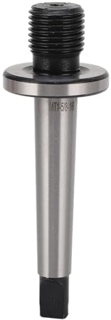 Vástago MT1 a Mandril de Taladro de 5/8 Pulgadas y 16 Hilos Eje de Acero Al Manganeso MT1 para Fresadoras y Perforadoras Adaptador de Cono Morse Roscado