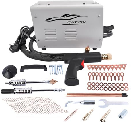 Mazonda Spot Welding Machine Dent Puller Welder Car Body Dent Remover Tool 7 Modes Auto Body 220V 3800A