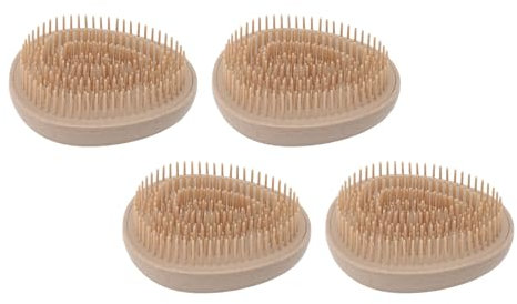 Brosse à Cheveux Démêlante avec Dents Douces, Massage du Cuir Chevelu, Efficace des Racines aux Pointes, Poignée Confortable, Convient aux Cheveux Secs et Mouillés, Démêler les