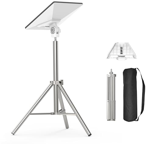 Starlink Mini Tripod Mount with 1/4 Screw Adapter, Stainless Steel Telescopic Stand, Adjustable Height & 360° Tilt, Universal Ball Head for Versatile Angle Adjustment. (mn03)