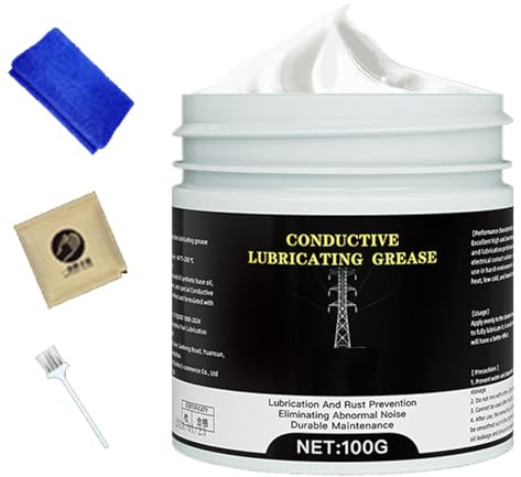 GRASA CONDUCTIVA - Pasta de lubricación | Compuesto de lubricante automotriz dieléctrico | Grasa conductora eléctrica para embarcaciones Conectores de camiones y ruedas de ruedas