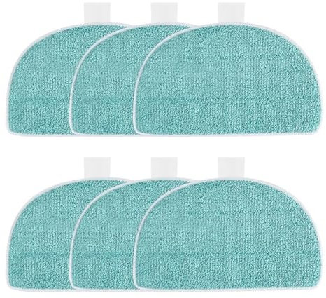 Original Dampfreiniger, Dampfbesen-Mopp-Bezug, Kompatibel mit Leifheit Clean Tenso Power 2.0, 6er-Pack,Roboter-Staubsaugerteile