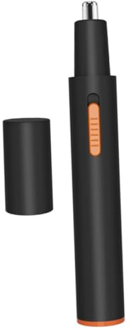 Coupe-poils de Nez Électrique Noir Abs, Précis et Portable