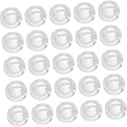 HONMEET 25 Piezas Soporte De Cadena De Cuentas Cadena Ciego Paradas De Clips Ciegos Shape Ciega con Cuentas Ciegas De Persianas Pompón