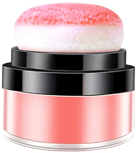 Fard à Joues Coussin Compact, Poudre Minérale, Teinte Rosée