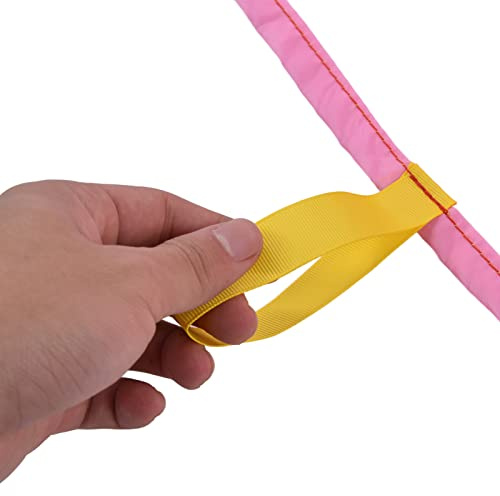 HEEPDD Parachute Arc-en-Ciel pour Enfants, Multicolore, Tissu Oxford, Diamètre 3.0m/3.6m/6m, Jeu d'équipe en Plein Air pour Enfants (6M / 19,69 Pieds)