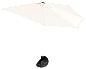 PAPILLON Sombrilla Jardin A Pared 2.7x2.54 Beige