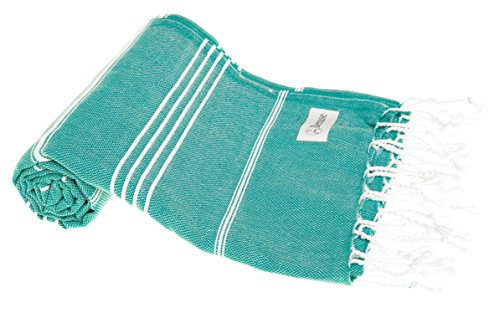 Bersuse 100% Baumwolle - Anatolia Hamamtuch Pestemal - Teal