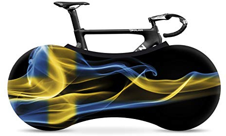 VELOSOCK Indoor Fahrradschutzhülle Fahrradabdeckung zur Lagerung - Sweden - Die Beste Lösung, um Böden und Wände SCHMUTZFREI zu halten - Passt für 99% Aller Erwachsenen-Fahrräder