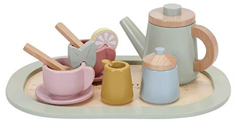 Little Dutch 7006 Holz Tee Set 12-teilig Pastell